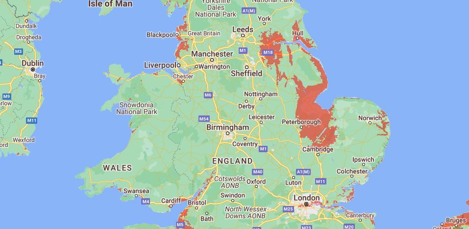 flood map UK